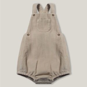 NWT The Simple Folk - The Overall Romper - Oatmeal | 9-10Y